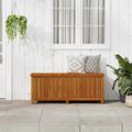 vidaXL Záhradný úložný box 150x50x58 cm akáciový masív