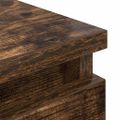 vidaXL TV skrinka dymový dub 80x35x54 cm spracované drevo
