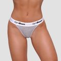 Nohavičky Tanga 3Pack Grey - GymBeam, veľkosť M, veľkosť oblečenia M