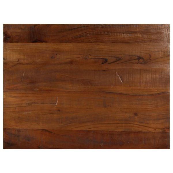 vidaXL Stolová doska 90x70x3,8 cm obdĺžnik masívne recyklované drevo