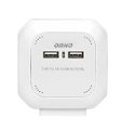 Predlžovací kábel kocka 4G ORNO OR-AE-13144/W, 4x 230V, 2x USB nabíjací, prívod 1,4m, biela Predlžovací kábel kocka 4G ORNO OR-AE-13144/W, 4x 230V, 2x USB nabíjací, prívod 1,4m, biela