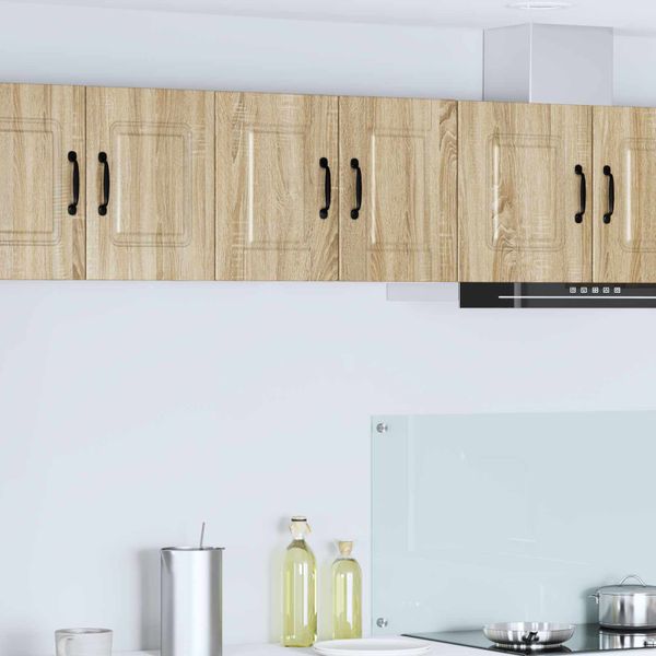 vidaXL Nástenná skrinka PORTO 2 pcs Sonoma dub 30 x 31 x 40 cm
