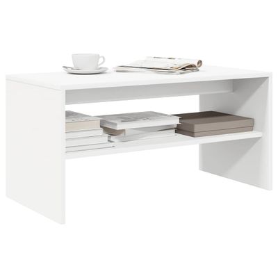 vidaXL TV skrinka biela 80x40x40 cm drevotrieska