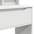 vidaXL Toaletné stolíky do spálne Biela 80 x 39,6 x 135 cm