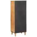 vidaXL Highboard Svetlohnedá 40 x 33 x 110 cm mangový masív