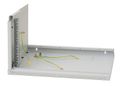 Triton 19" rozvaděč jednodílný 6U/400mm, DeltaX plech dveře Triton 19" jednodílný 6U/400mm, DeltaX plech dvere