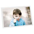 vidaXL Fotorámiky na stenu alebo stôl 3 ks biele 29,7x42 cm MDF