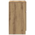 vidaXL Nočný stolík dub artisan 39x35x65 cm kompozitné drevo