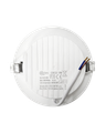 Q-102P LED panel 9W 990lm 4000K biely - kruhový vstavaný Qtec