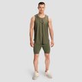 Pánske šortky Combat Olive Grey - GymBeam, veľkosť M