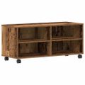 vidaXL TV skrinka 90 x 35 x 40.5 cm Hnedá Kompozitné drevo