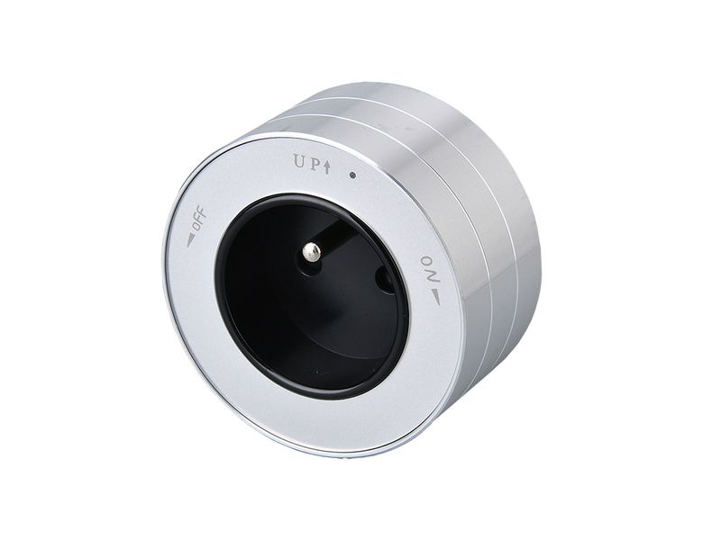 Zásuvkový modul Viking A30S, strieborná/výstupy - 1xAC/výkon až 2500W/230V,16A,50Hz/Zásuvka typu F