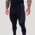 Bezšvové legíny OG1 Black/Grey - GymBeam, veľkosť L