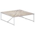 vidaXL Konferenčný stolík 110x110x36 cm masívne mangovníkové drevo