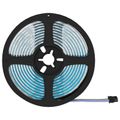 vidaXL LED pás 12 ks Čierna a priehľadná Meď a plast