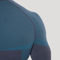 Bezšvové tričko s dlhým rukávom OG1 Grey/Blue - GymBeam, veľkosť L