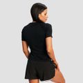 Dámske bežecké tričko Pulse X Black - GymBeam, veľkosť S