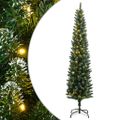vidaXL Umelý vianočný stromček s 300 LED 180 cm