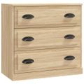 vidaXL Komoda dub sonoma 70x35,5x67,5 cm spracované drevo