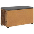 vidaXL Predsieňová lavica Staré drevo 80 x 38 x 46 cm