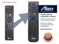 Diaľkový ovládač ALIEN Sunsat S400HDi