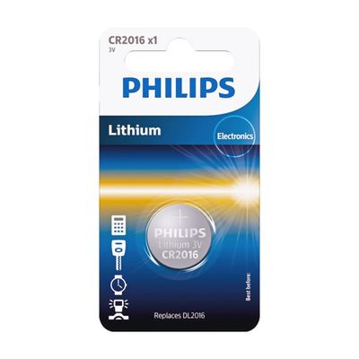 Batéria PHILIPS CR2016 Minicells lítiová 1 ks blister