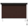 vidaXL Roleta Hnedá 80 x 250 cm Textil a hliník