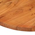 vidaXL Stolová doska 140x50x2,5 cm oválna masívna akácia