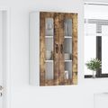 vidaXL Dvierka na umývačku Kalmar Dymová dub 60 x 31 x 100 cm
