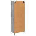 vidaXL Sada skríň 2 ks 66 x 34,5 x 90 cm Kompozitné drevo Sivý Sonoma