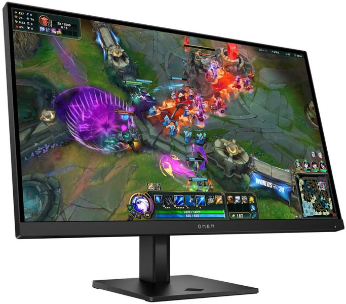 HP OMEN/27qs G2/27"/IPS/QHD/280Hz/1ms/Black/2R HP OMEN 27qs G2/ 27"/ 2560x1440/ IPS/ 1ms/ 400 cd/m2/ 2000:1/ HDMI/ DP/ jack/ VESA/ PIVOT/ cerný