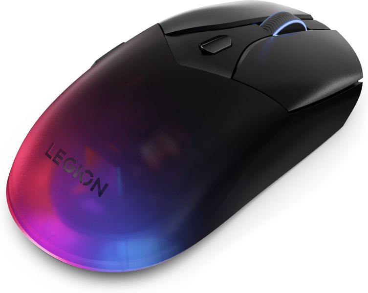Lenovo Legion M410 RGB/Herná/Optická/Pre pravákov/6 400 DPI/Drôtová+bezdrôtová/Čierna