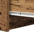 vidaXL Komoda so zásuvkami, staré drevo 37,5x35x99cm, kompozitné drevo