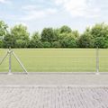 vidaXL Zvarené drôtené pletivo s betónovým základom 10 x 0,4 m