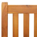 vidaXL Hojdačka do záhrady 2 -Seater 110 x 56 x 58,5 cm Prírodná