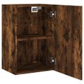 vidaXL TV nástenné skrinky 2 ks dymový dub 40,5x30x60 cm kompoz. drevo