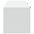 vidaXL Nástenná TV skrinka Biela 78,5 x 31 x 30 cm Kompozitné drevo