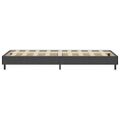 vidaXL Rám na boxspring posteľ, sivý, látka 100x200 cm