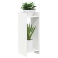 vidaXL Stojan na rastliny Biela 30 x 30 x 80 cm Kompozitné drevo