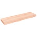 vidaXL Kúpeľňová doska 100x30x(2-6) cm neošetrený masív