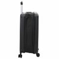 vidaXL Kufor so zámkom Čierna 43 x 27 x 66 cm ABS plast