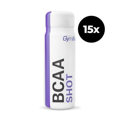 BCAA shot - GymBeam, hrozno, 15 x 90 ml
