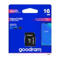 GoodRam memory card 16GB microSDHC cl. 10 UHS-I + adapter