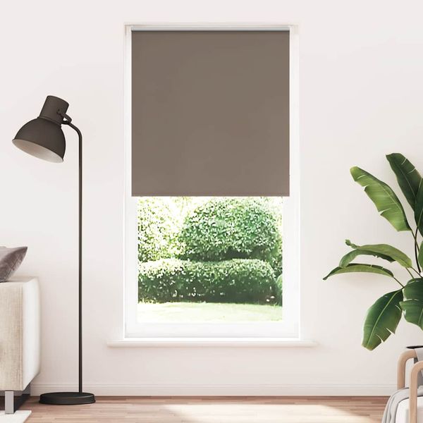 vidaXL Zatemňovacia roleta kávová 95x230 cm šírka látky 90,7 cm polyester