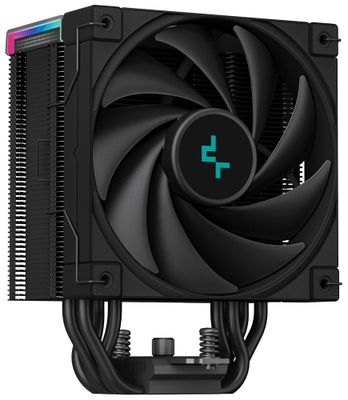 DEEPCOOL chladič AK500S Digital / užší / 120mm fan / 5x heatpipes / PWM / pre Intel i AMD / čierny Chladič, pre CPU, pre Intel i AMD, socket 1700, 1200, 115x, AM5, AM4, 240W TDP, 120mm ventilátor, 5 heatpipe, digitálny displej