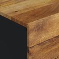 vidaXL Komoda s 3 zásuvkami 40x33,5x75 cm masívny mangovník