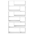 vidaXL Deliaca stena biela 100x33x187,5 cm kompozitné drevo