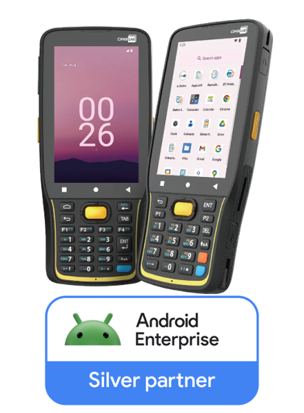 RK26 - 25 kláv., Android 12, dlhý 2D, camera, NFC, WiFi, LTE, GPS, GMS, USB kit