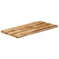 vidaXL Stolová doska živá hrana 110x60x3,8 cm masívny surový mangovník