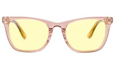 GUNNAR kancelářske/herní dioptrické brýle  TINDRA READER ROSE LATTE * jantarová skla * BLF 65 * dioptrie +2 GUNNAR kancelárske/herní dioptrické brýle  TINDRA READER ROSE LATTE * jantarová skla * BLF 65 * dioptrie +2